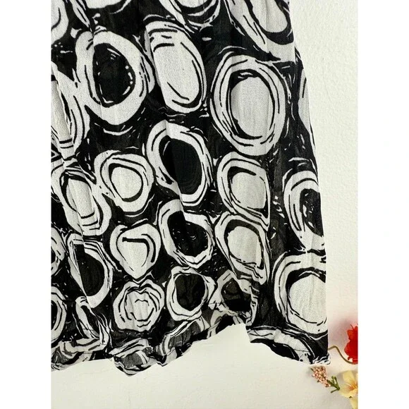 Allison Taylor Button Up Blouse Top Short Sleeve Women's Size‎ PXL petite - Picture 6 of 13